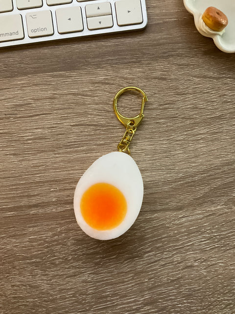 Boiled Egg Keychain