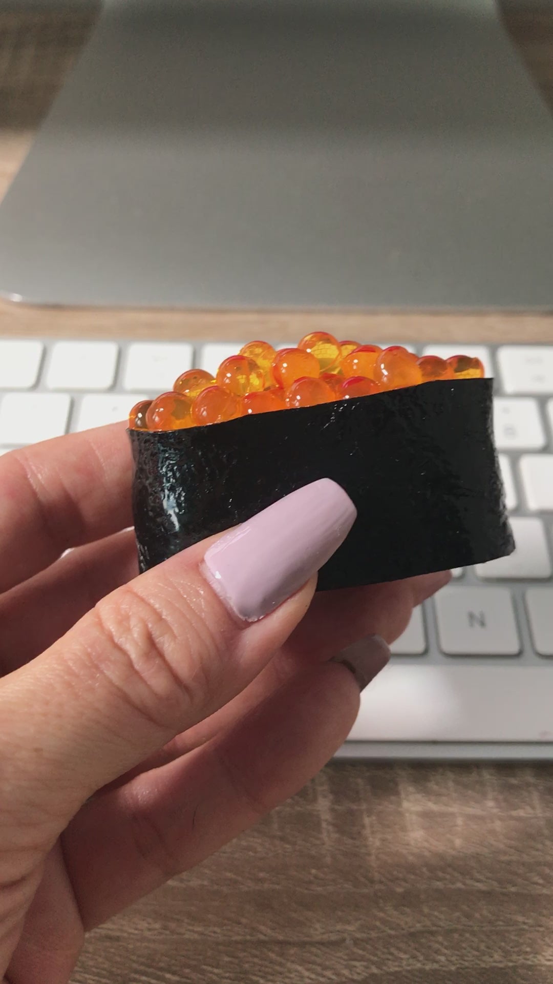 アクセサリー Salmon roe Sushi salmon roe Magnet – P FACTORY
