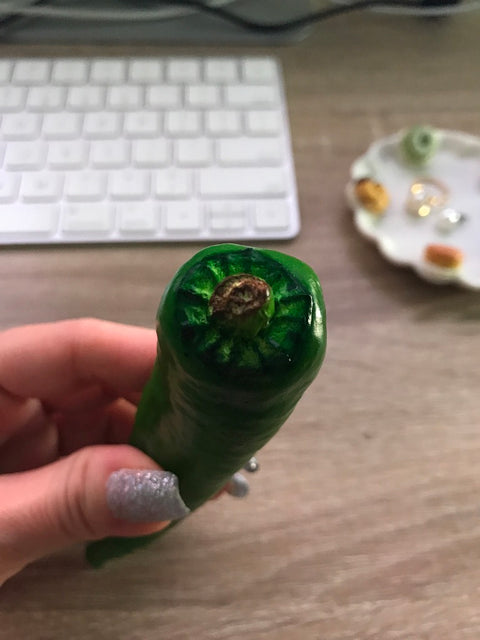 Chili Pepper Magnet Green
