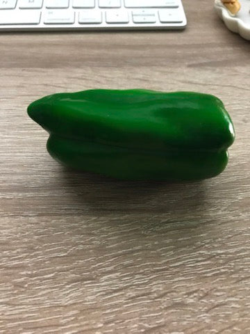 Bell Pepper Keychain Green