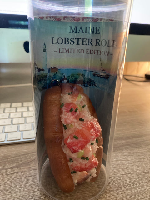Maine Lobster Roll Keychain