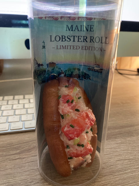 Maine Lobster Roll Keychain