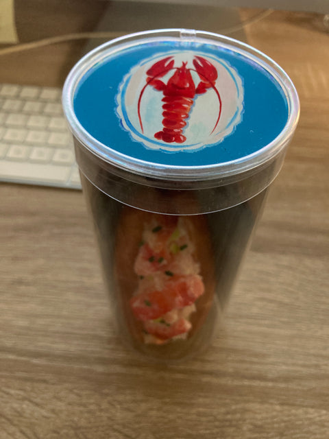 Maine Lobster Roll Keychain