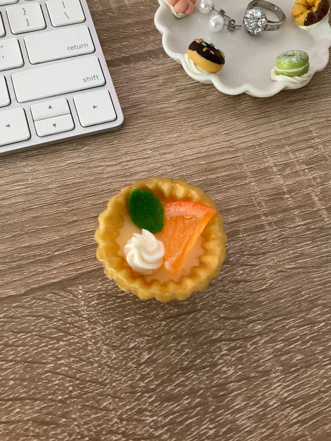 Fruit Tart Magnet Orange