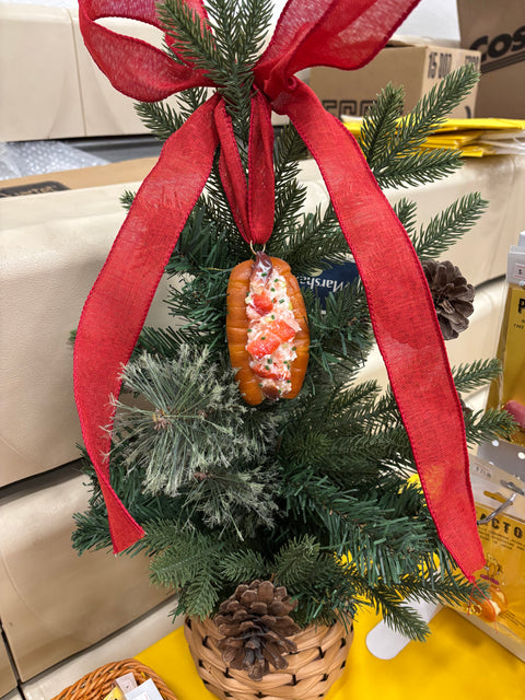 New England Lobster Roll Ornament