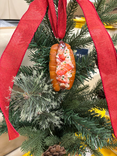 New England Lobster Roll Ornament