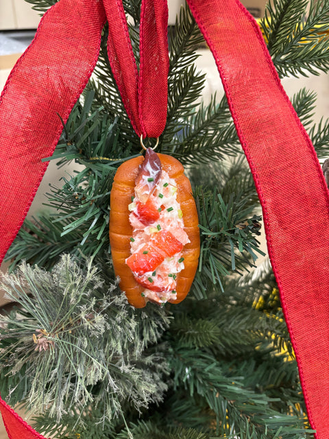 New England Lobster Roll Ornament