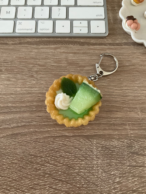 Fruit Tart Keychain Melon