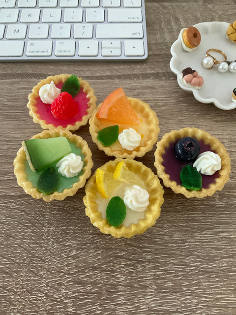 Fruit Tart Magnet Lemon