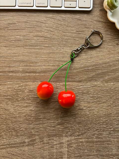 Cherry Keychain