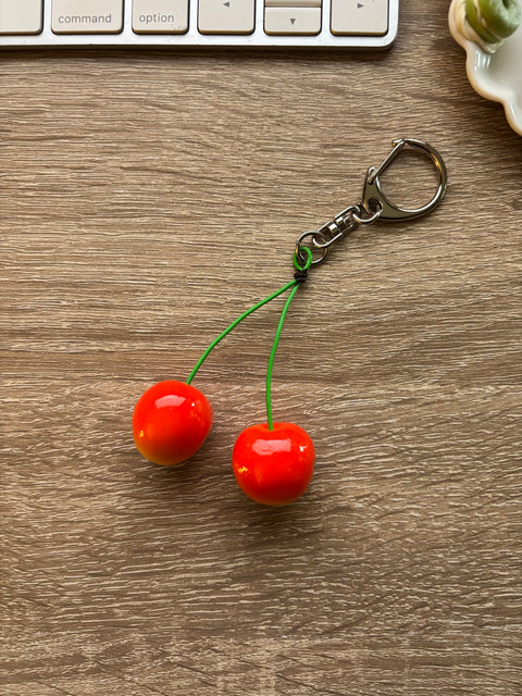 Cherry Keychain