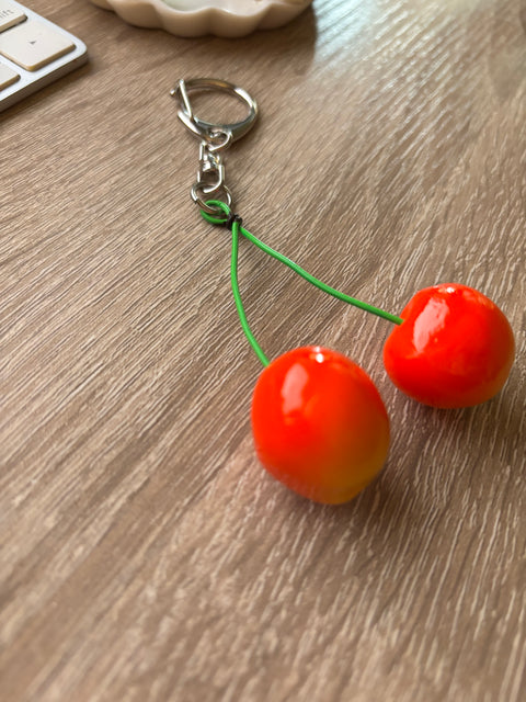 Cherry Keychain