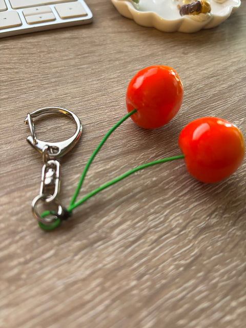 Cherry Keychain