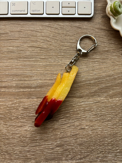 French Fries Keychain