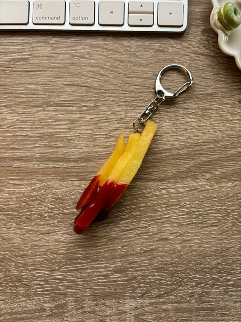 French Fries Keychain