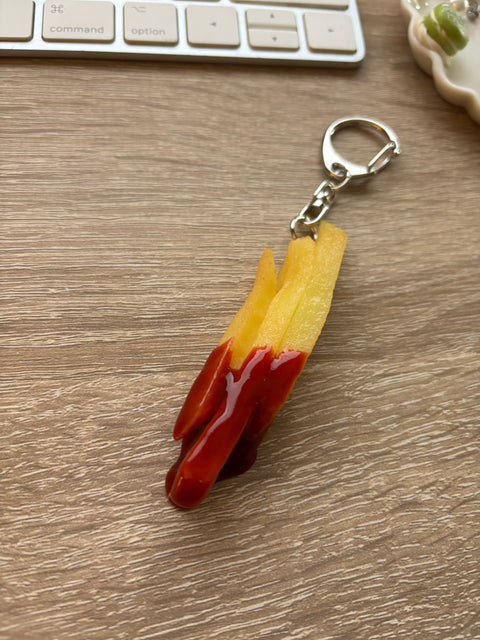 French Fries Keychain