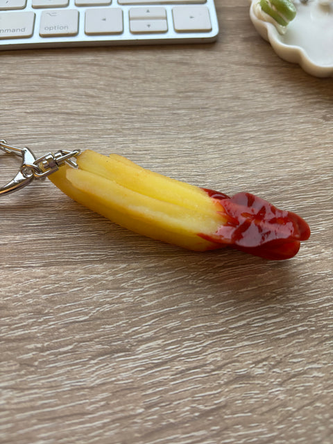 French Fries Keychain