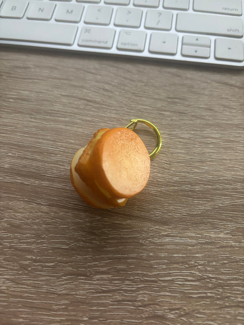 🍔🐟 Fish Burger Keychain