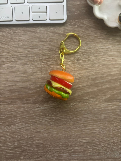 🍔Hamburger Keychain