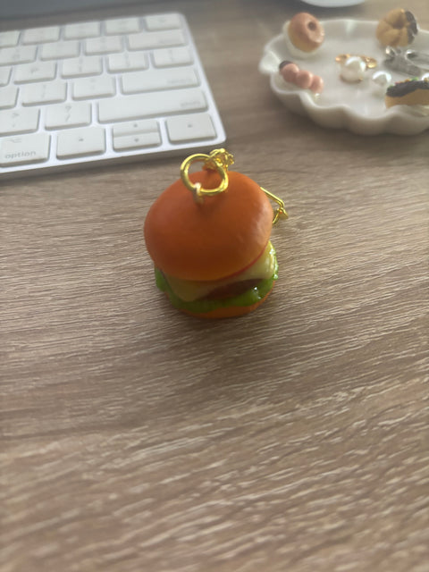 🍔Hamburger Keychain