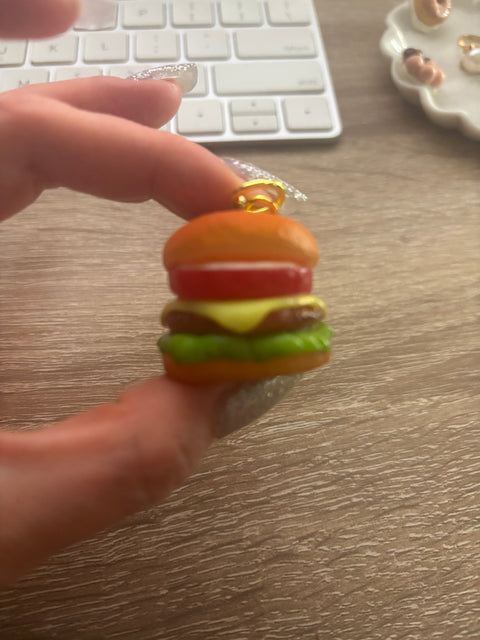 🍔Hamburger Keychain