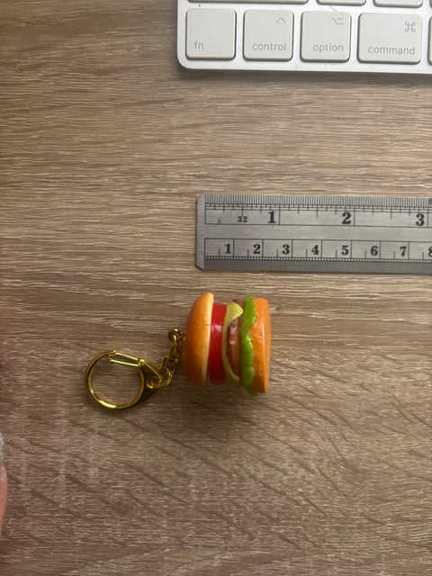 🍔Hamburger Keychain