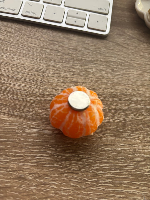 Mandarin Orange Magnet Cute mini