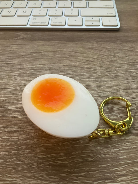 Boiled Egg Keychain