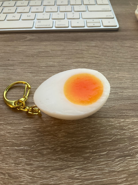 Boiled Egg Keychain