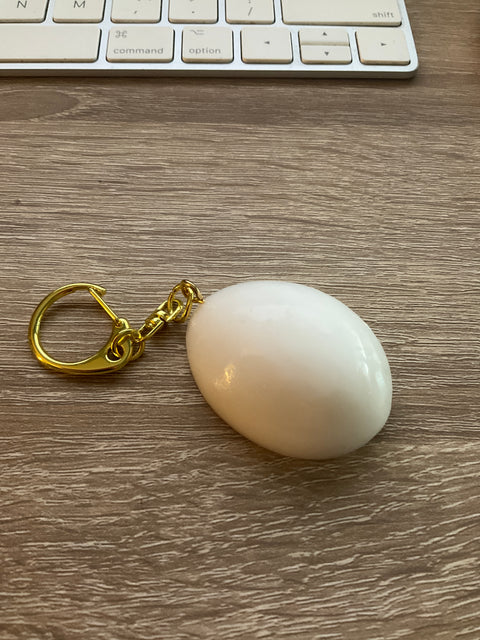 Boiled Egg Keychain