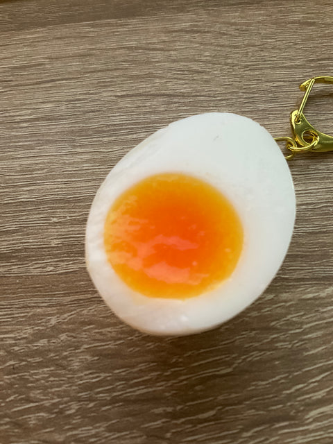 Boiled Egg Keychain