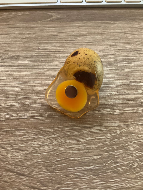 Cracked Quail Egg Magnet