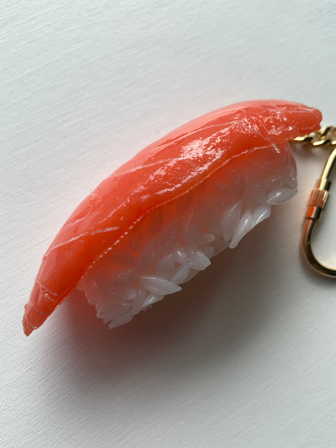 Sushi Salmon Keychain