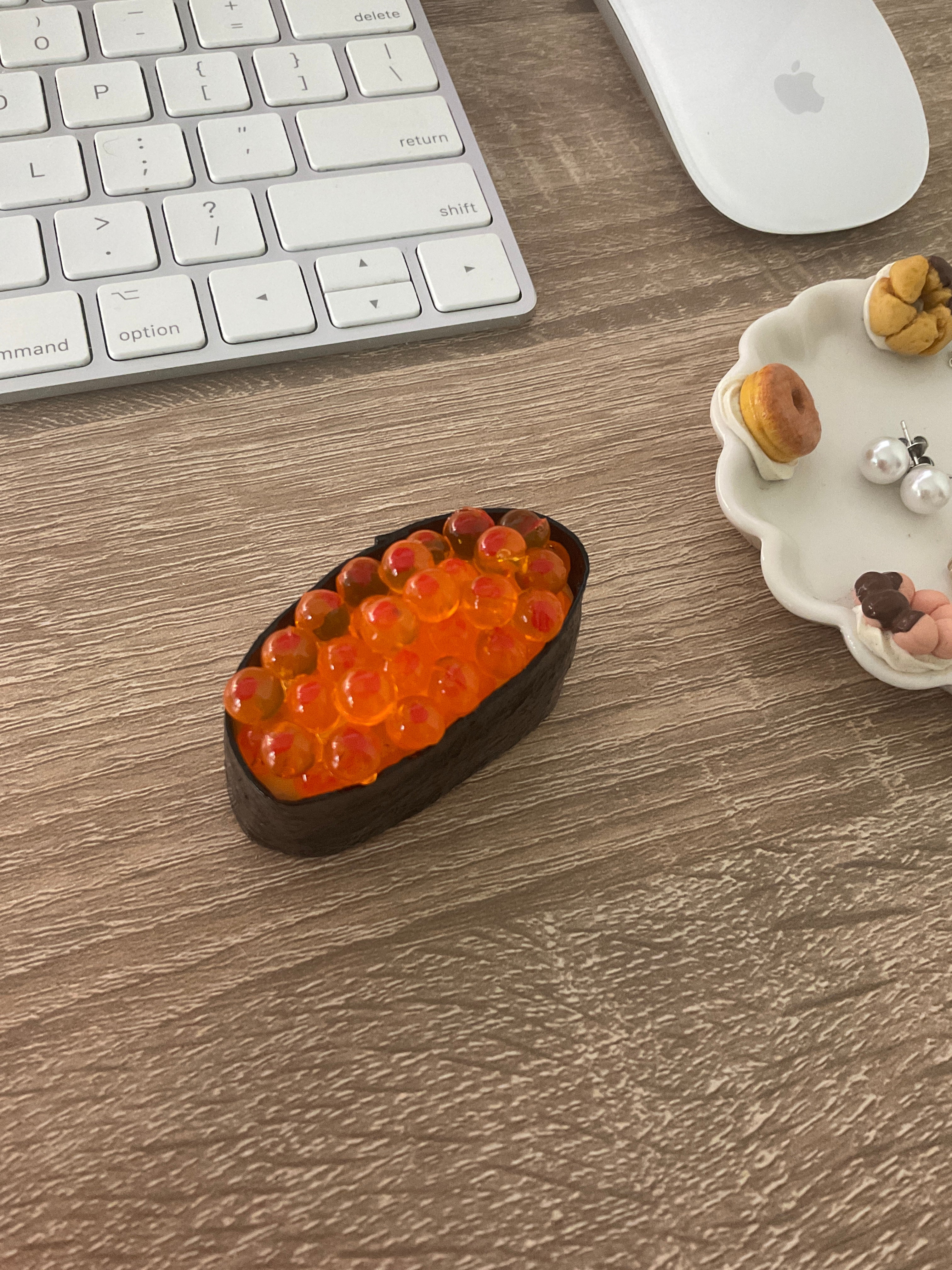 アクセサリー Salmon roe Sushi salmon roe Magnet – P FACTORY