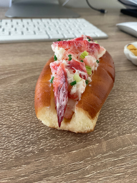 New England Lobster Roll Keychain