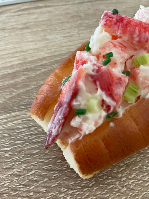 New England Lobster Roll Keychain