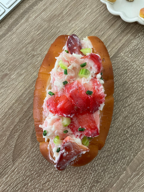 New England Lobster Roll Magnet