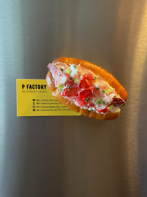 New England Lobster Roll Magnet