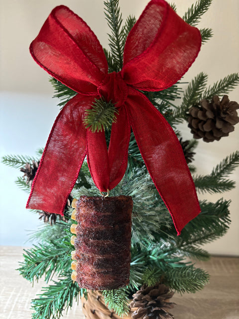 Barbecue Spare Ribs without Sauce Ornament (Dry Rub Version), BBQ Ornament