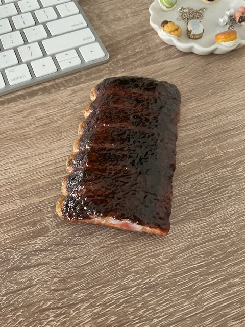 Barbecue Spare Ribs with Sauce Magnet, BBQ Magnet