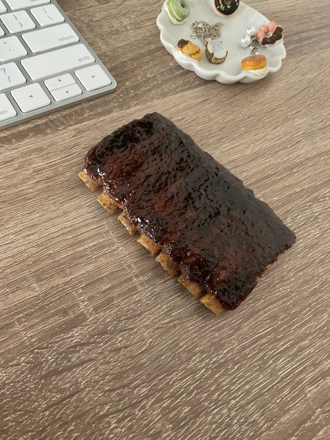 Barbecue Spare Ribs with Sauce Magnet, BBQ Magnet