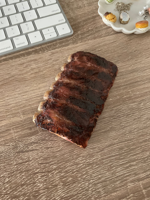 Barbecue Spare Ribs without Sauce Magnet (Dry Rub Version), BBQ Magnet