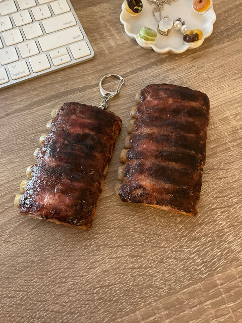 Barbecue Spare Ribs without Sauce Magnet (Dry Rub Version), BBQ Magnet