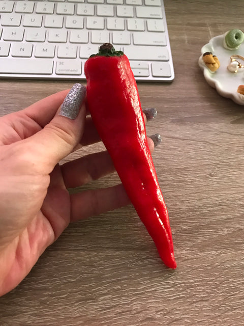 Chili Pepper Magnet Red