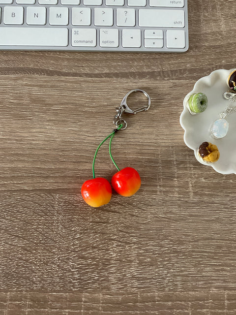 Cherry Keychain