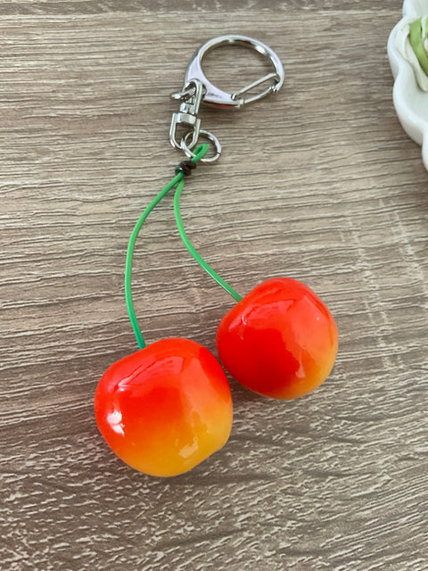 Cherry Keychain