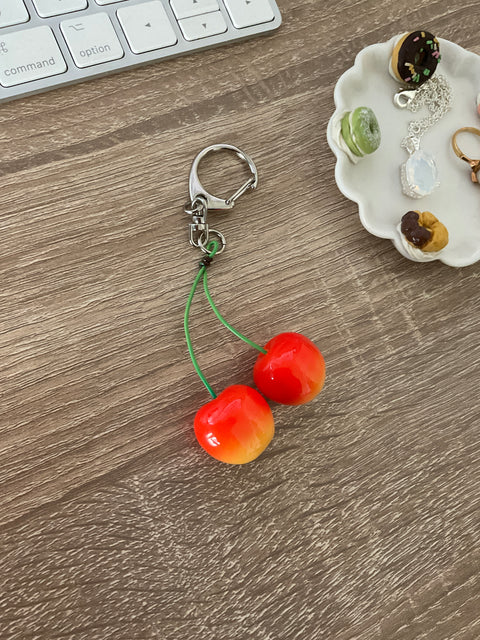 Cherry Keychain