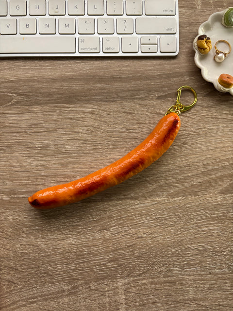 Sausage Keychain