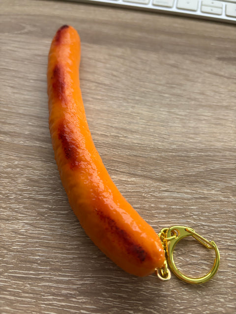 Sausage Keychain