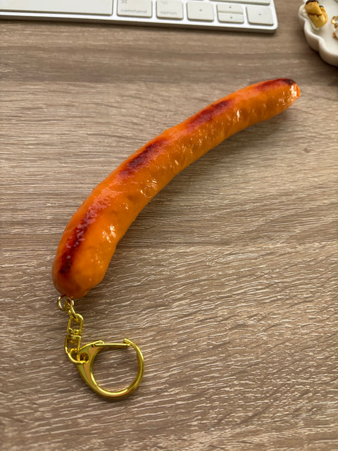 Sausage Keychain